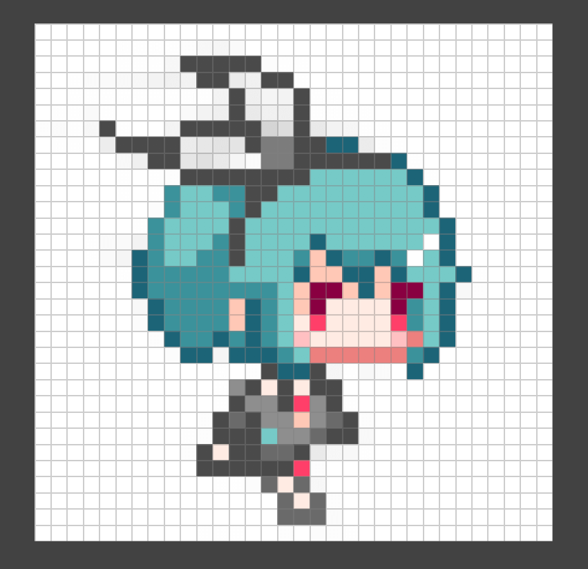 クリスタで描く ドット絵作成の方法 Clipstudio ピクセルアート